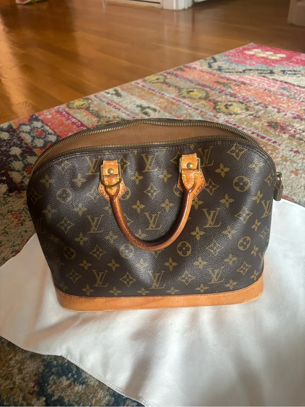 Louis Vuitton Vintage Monogram Alma PM Top Handle Bag - 1997